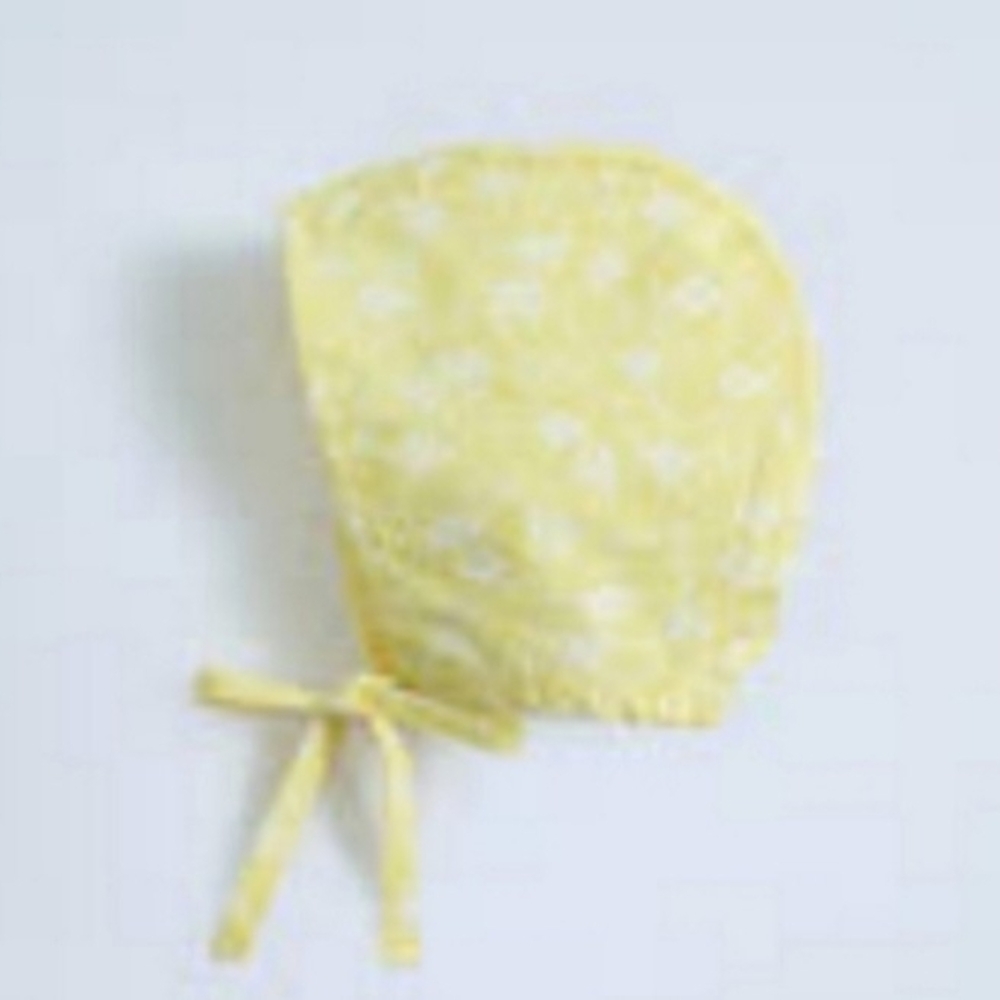 Zara Yellow Floral Baby Hat